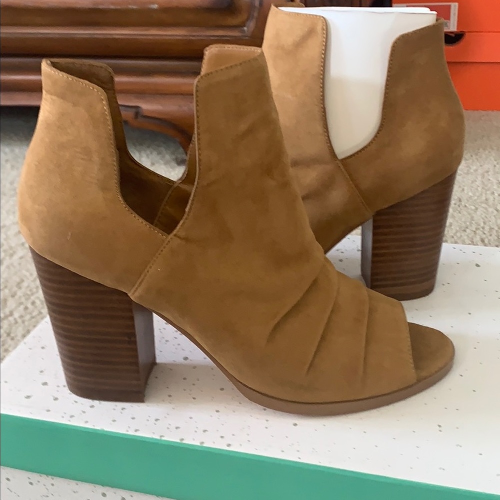 Abound camel faux suedes Booties